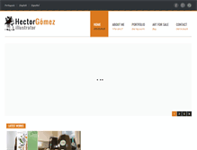 Tablet Screenshot of hectorgomez.com.br